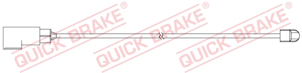 Czujnik zużycia klocka